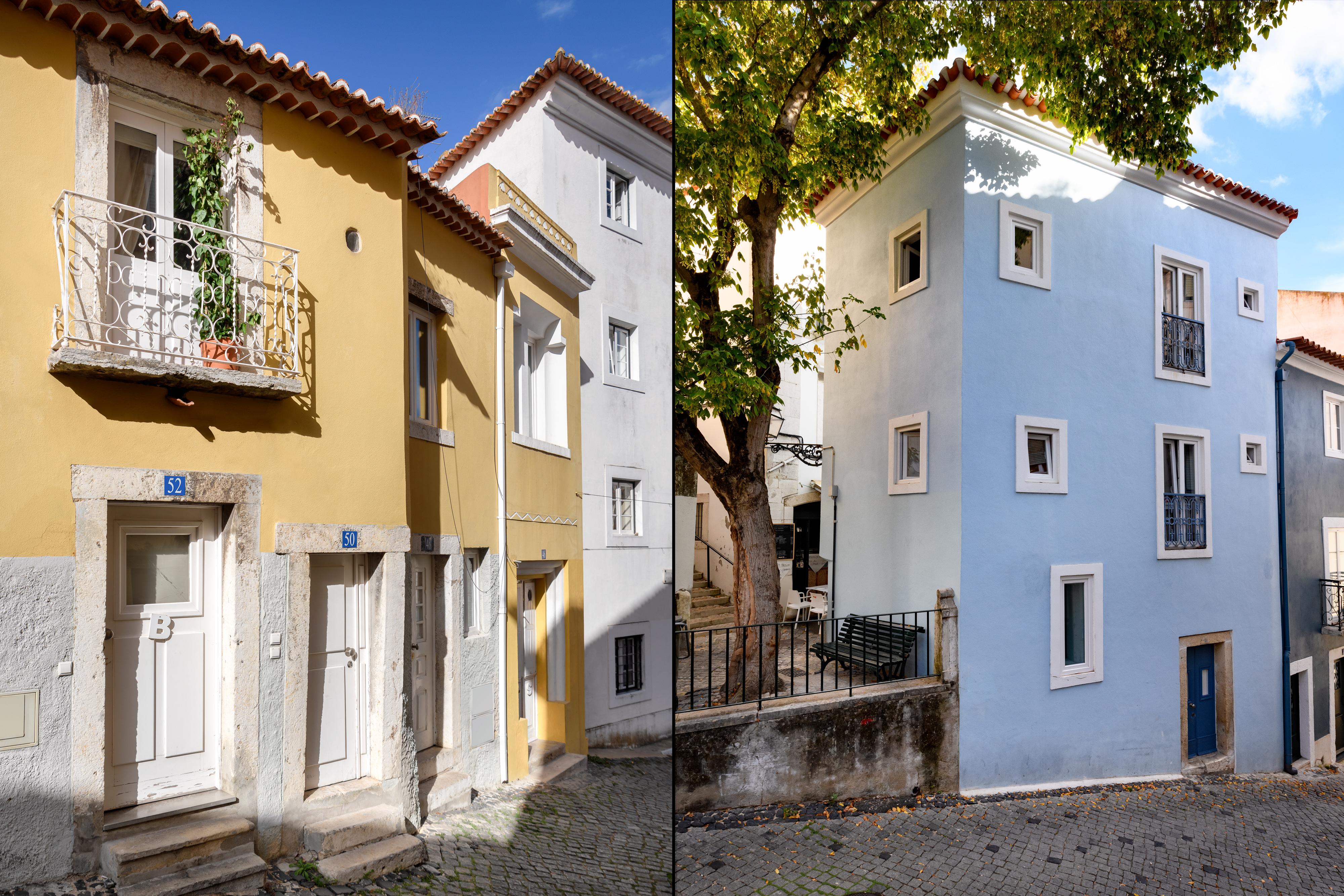 Alfama Yellow House Lisbon Bagian luar foto