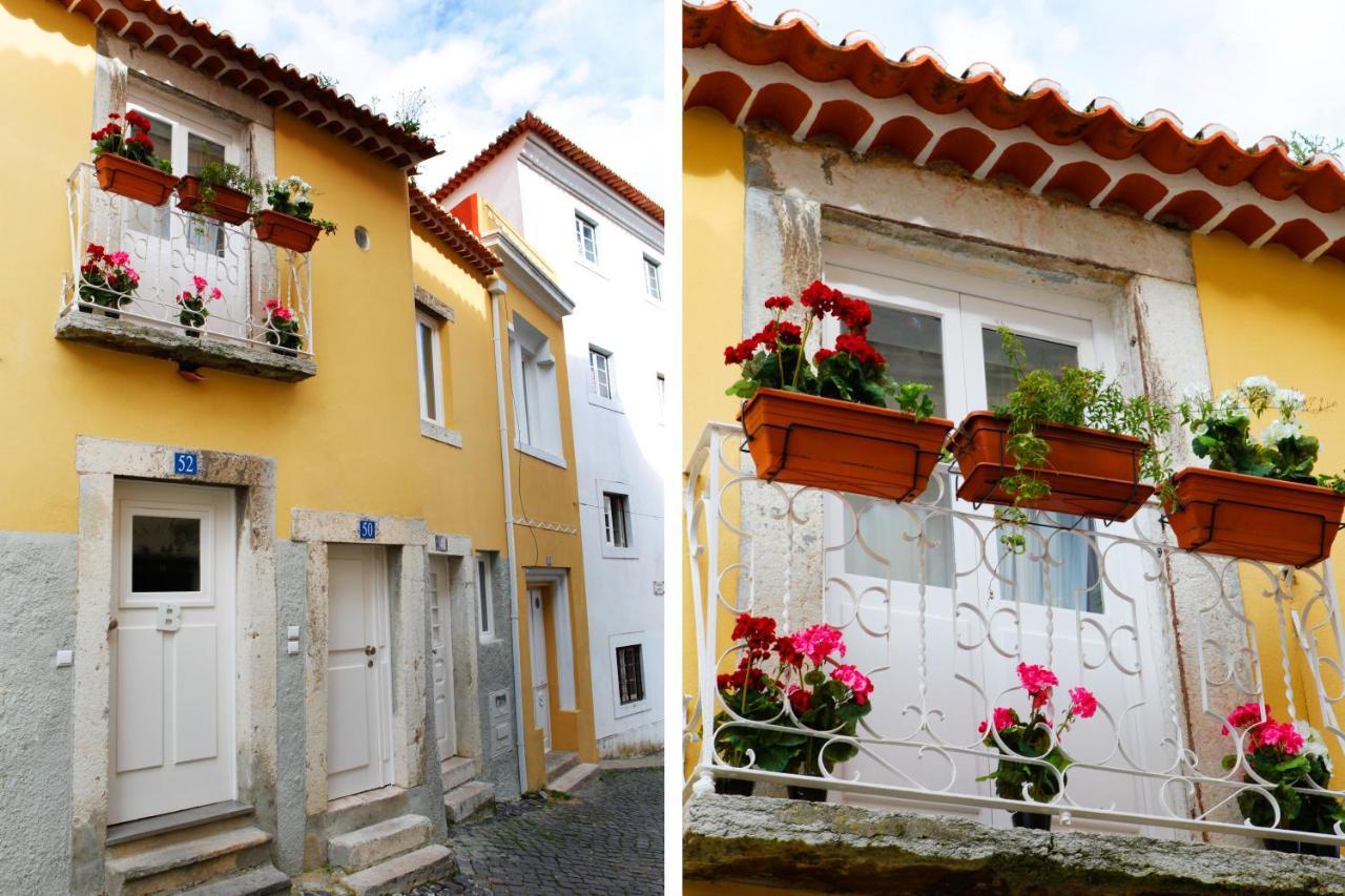 Alfama Yellow House Lisbon Bagian luar foto